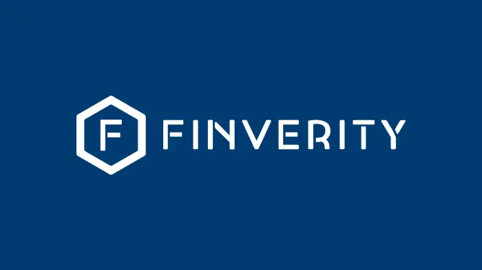 Website interface design for Finverity