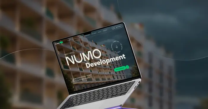 Разработка сайта для Numo Development