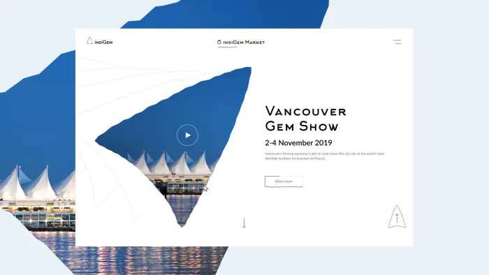 Website development for indiGem Show