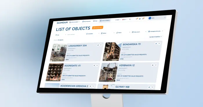 Personal account for Domova