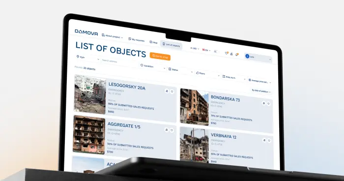 Personal account for Domova