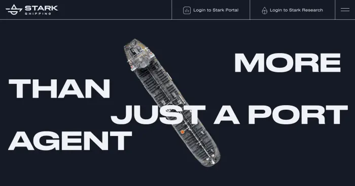 Stark Shipping Website Design