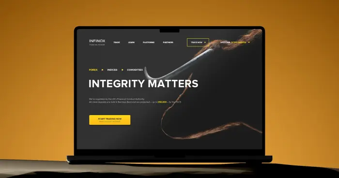 UI/UX interface design for Infinox