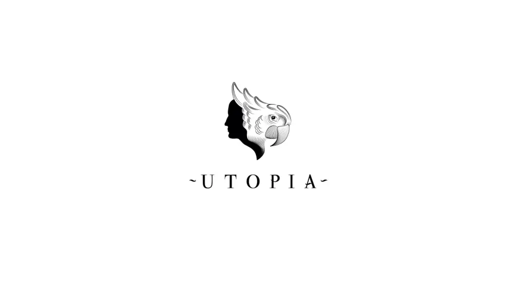Brand identity utopia cafe