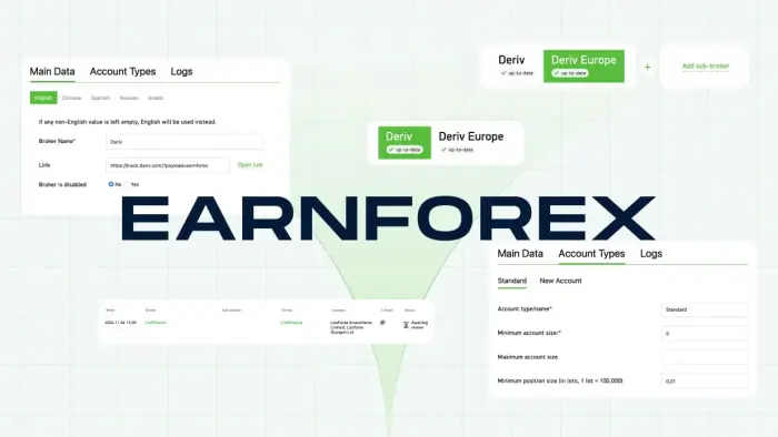 Brokers Admin Panel for Earnforex