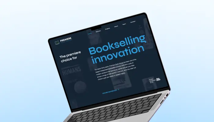 Website Design for Premiere Book Group