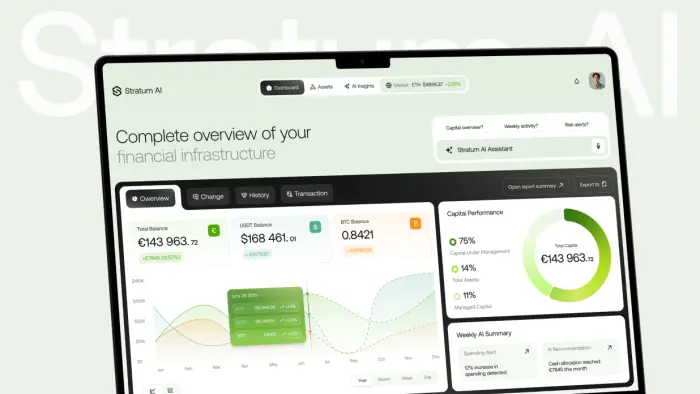 Corporate Website Development & UX/UI Design for Stratum