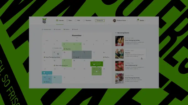 UX/UI дизайн сайта Frisco Market