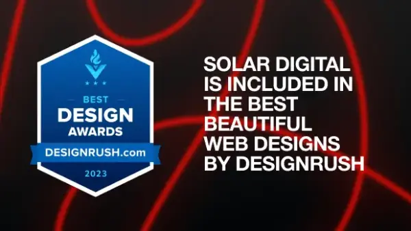 Solar Digital у топ-листі веб-дизайнерів!