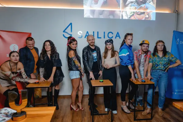 Video from the designer party in Odessa